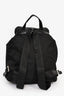 Prada Black Nylon Logo Plaque Single Buckle Backpack