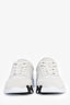 Hermès White Leather and Suede 'Bouncing' Sneakers Size 38