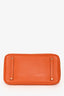 Hermès 2010 Orange Togo Leather Birkin 35