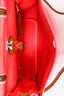 Hermès 2017 C Rose Pourpre Canvas Leather Herbag 31