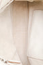 Prada White Vitello Daino Leather Hobo Shoulder Bag