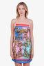 Versace Jeans Couture Multicoloured Baroque Print Mini Dress Size US 0
