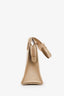 Salvatore Ferragamo Beige Leather Shoulder Bag