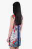Versace Collection Multicolour Print Sleeveless Midi Dress Size 38