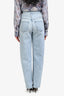Agolde Light Blue Wash Denim Broken Waistband Jeans Size 24