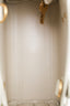 Saint Laurent White Grained Leather Small Sac de Jour Bag with Strap