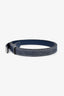 Hermès 2024 Blue Denim Kelly Belt Size 60