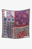 Louis Vuitton Multicolour Printed Silk Square Scarf