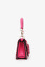 Valentino Pink Crystal Embellished Small Loco Shoulder Bag