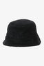 Pre-loved Chanel™ Black Terrycloth CC Bucket Hat Size S