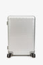 Gucci Aluminum GG Supreme Canvas Handle Cabin Suitcase