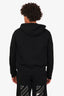 Burberry Black Lexington Icon Stripe Tape Detail Zip-up Hoodie Size M Mens