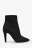 Pre-loved Chanel™ Black Sparkle Ankle Boots Size 38