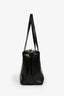 Jil Sander Black Leather Logo 'Goji Pillow' Medium Shoulder Bag