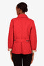 Burberry Brit Red Quilted Jacket Size M
