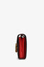 Gucci Red Leather Dionysus Wallet On Chain