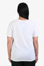 Gucci White Cotton Tiger Logo Short Sleeve T-Shirt Size M