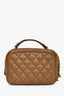 Pre-loved Chanel™ 2018-19 Taupe Quilted Lambskin Crossbody Bag