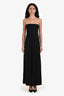Frame Black Knit Tube Maxi Dress Size S