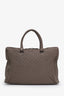 Bottega Veneta Taupe Quilted Leather Boston Bag