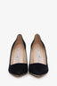Manolo Blahnik Black Suede Pumps Size 37