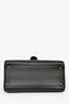 Delvaux Black Leather 'Brillant' MM Top Handle