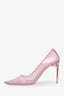 Givenchy Pink PVC Pointed Toe Heels Size 39