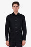 Ralph Lauren Purple Label Black Button Down Shirt Estimated Size S Mens