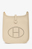 Hermès 2021 Cream Taurillion Clemence Evelyne TPM 16 Crossbody