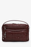 Acne Studios Burgundy Large Camero Camera Shoulder Bag