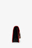 Red Suede GG Dionysus Super Mini Bag