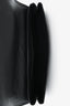 St. John Black/Yellow Leather Embellished Clutch