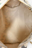 Gucci Beige/Green Canvas 'Unicef' Elephant Graphic GG Boston Bag