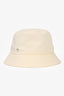 Hermès White Cotton Bucket Hat Size 58
