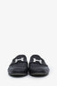 Hermès Black Leather Paris Loafers Size 39