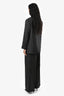 Sandro Grey Plaid Wool Single Breasted Blazer + Wide Leg Trouser Set Size 36 40