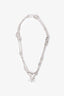 Hermès Sterling Silver 'Farandole' Long Necklace 120