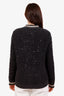 Brunello Cucinelli Grey Cashmere Sequin Sweater Size M