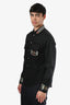Valentino 2016 Cotton Beaded Shirt Jacket Size 46 Men's