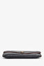 Porte-clés portefeuille Louis Vuitton en cuir Empreinte bleu marine