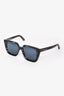 Christian Dior Black/Grey Square Blue Tint Sunglasses