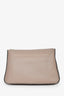 Valentino Taupe Leather 'V-Ring' Mini Crossbody Bag