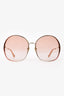 Chloe Peach Tint '14S' Sunglasses