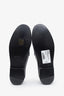 Hermès Black Leather Silver Kelly Lock 'Destin' Loafers Size 36.5