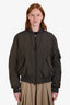 Aspesi Green Nylon Bomber Jacket Size S