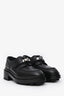 Hermès Black Leather 'Loyal Derby' Loafers Size 38