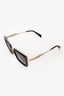 Prada Black/Gold Square 581 Sunglasses