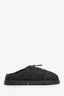 Prada Black Nylon Quilted Padded Slippers Size 11 Mens
