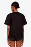 Hermès Black Maxi Print T-Shirt Size 40
