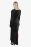 Monse Black Wool Asymmetrical Pleated Blazer Size 10